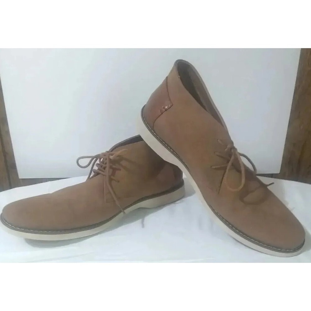 Steve Madden Men's Chukka Boots Shoes‎ Sz 12M Dodge Brown